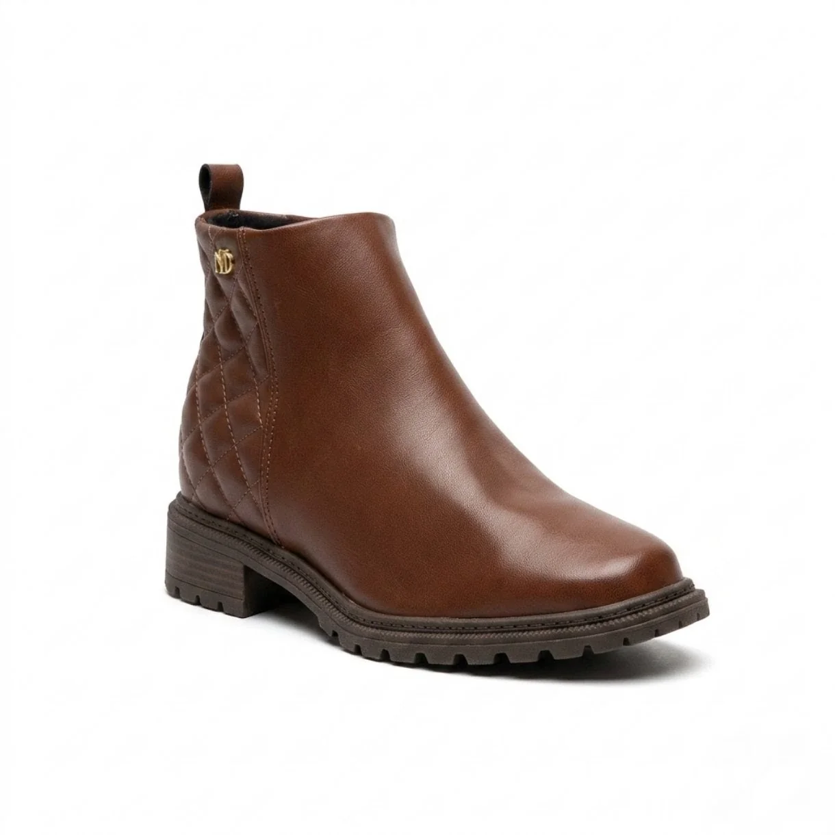 Bota de Couro Marrom Modare